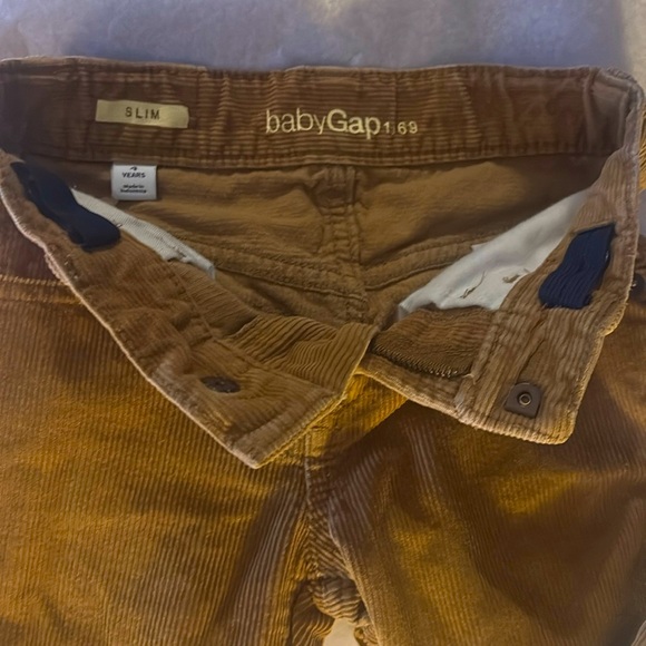 Baby Gap Boys Corduroy Pants size 4t - Picture 3 of 4